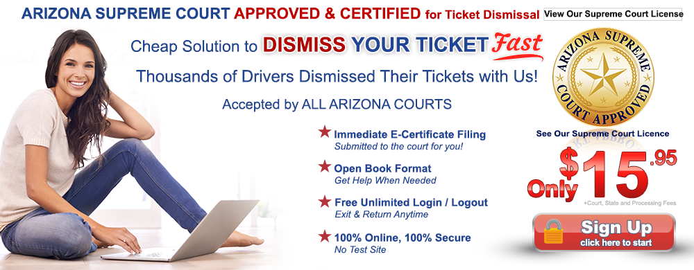 Arizona approved defensive driving online